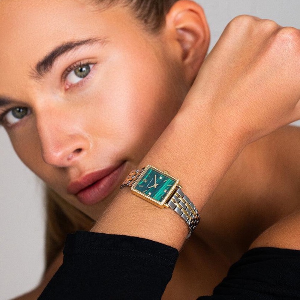 Larsson and Jennings BOYFRIEND MINI LUMOUS MIXED GOLD GREEN 31MM